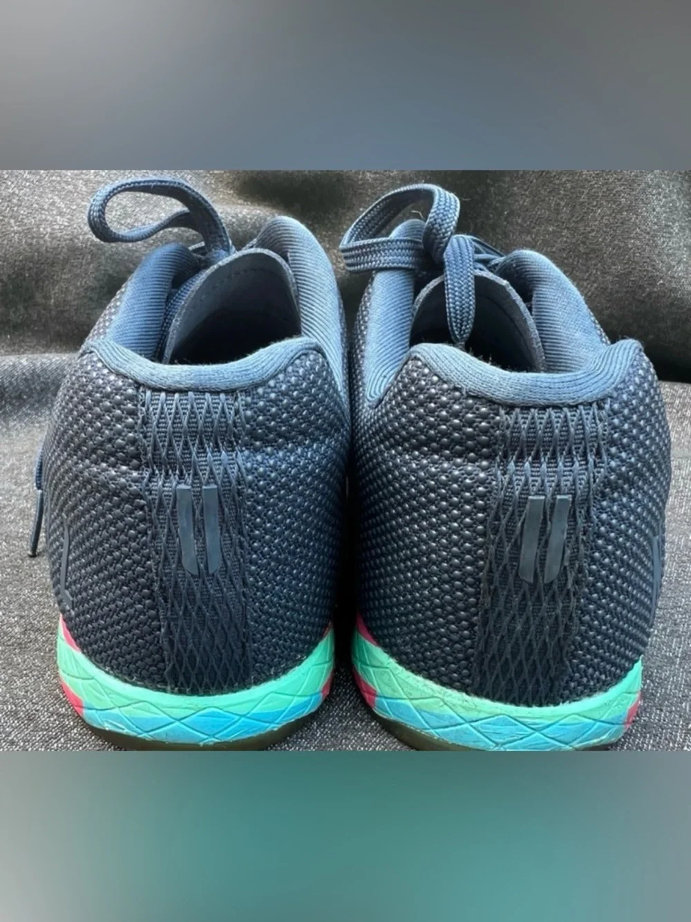 NoBull Blue Trainer Superfabric Shoes Men 11.5 or Women 13 - Picture 7 of 15
